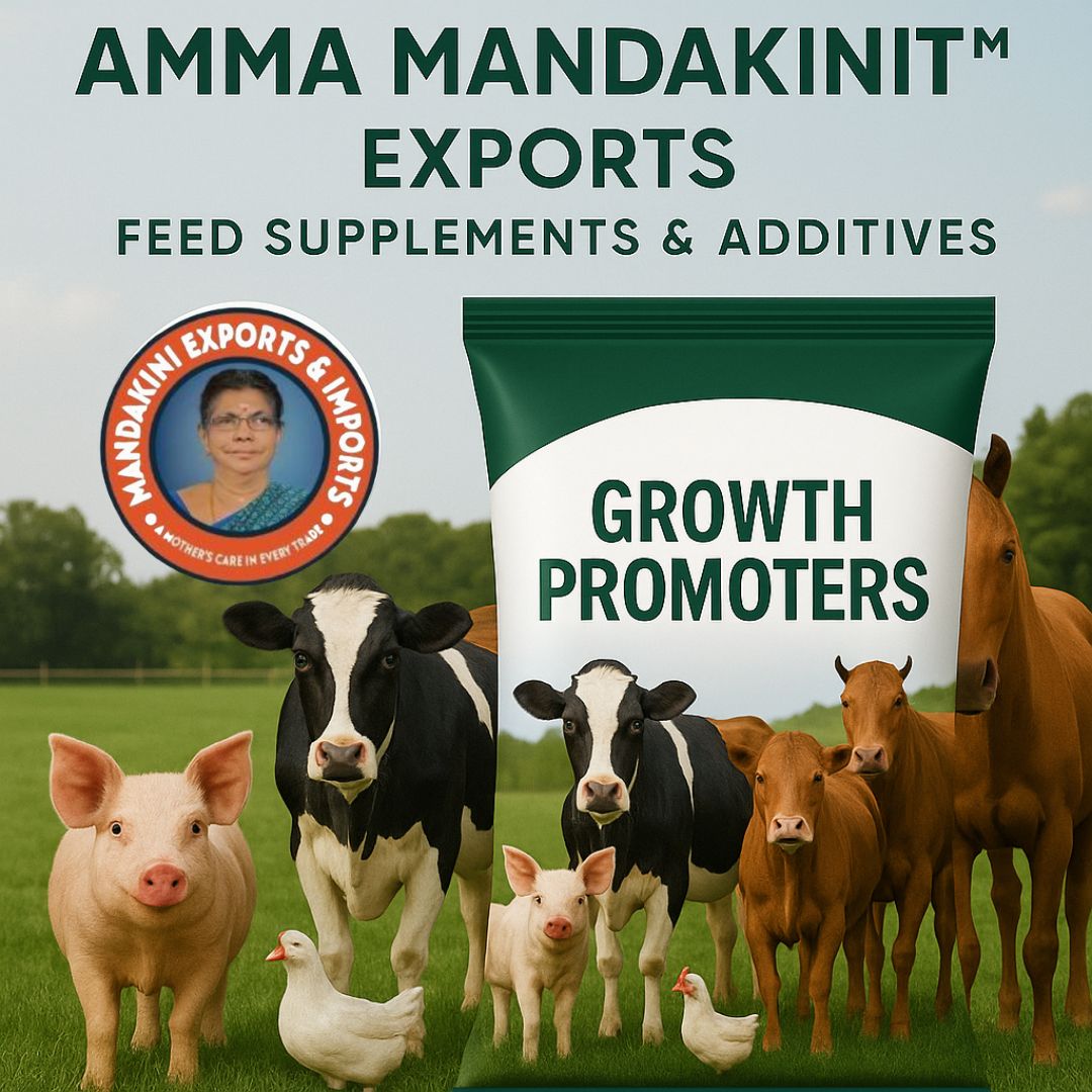 Natural Growth Promoters for Livestock – Amma Mandakini™ Exports