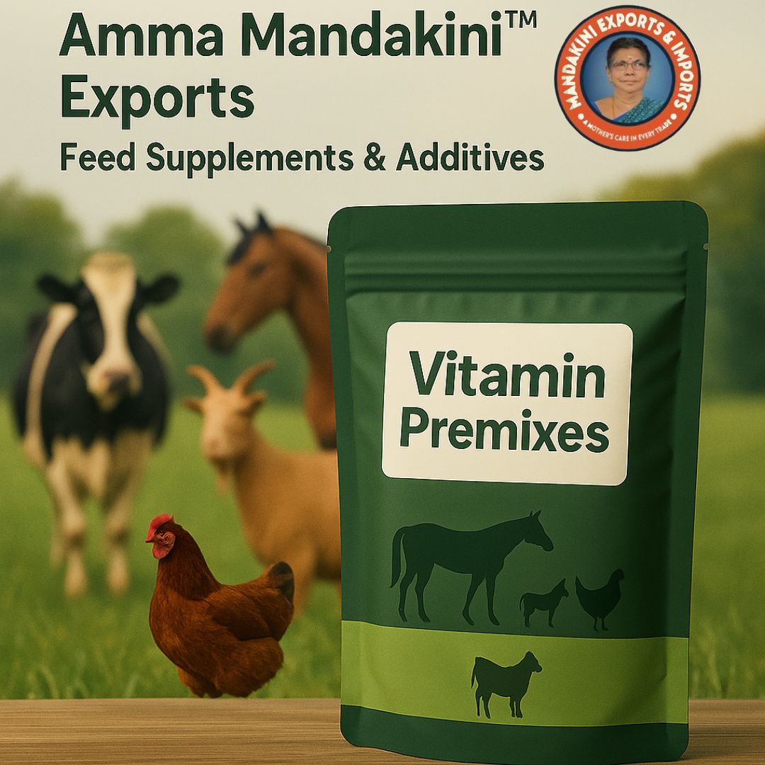 Vitamin Premix Supplements for Livestock – Amma Mandakini™ Exports