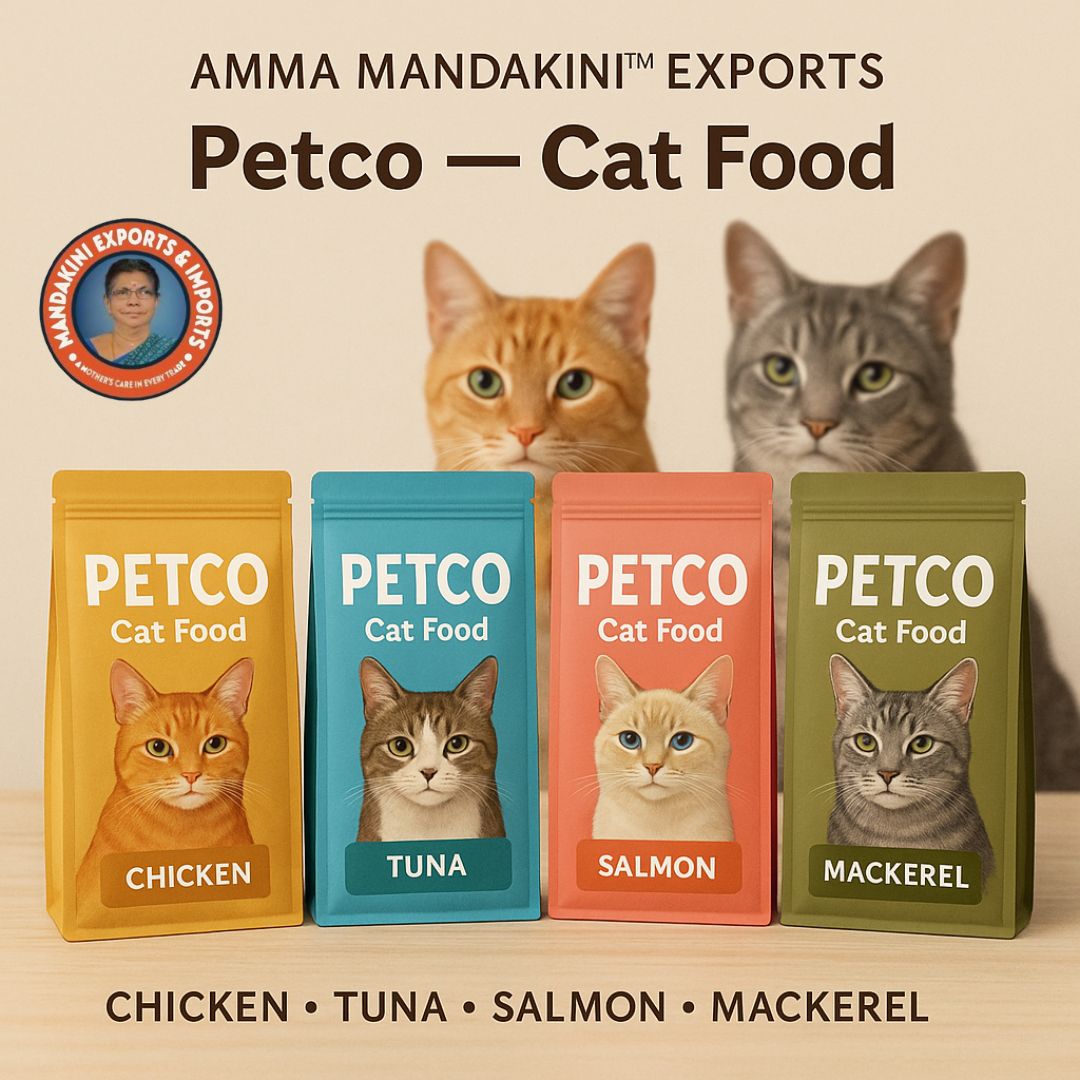 Premium Cat Food Export – Petco™ by Amma Mandakini™ Exports