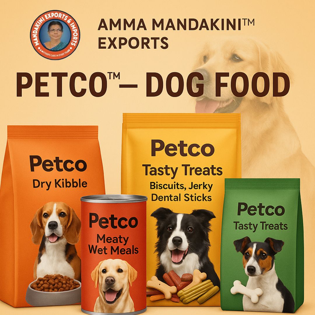 Petco™ by Amma Mandakini™ Exports – Trusted Dog Food Manufacturer India
