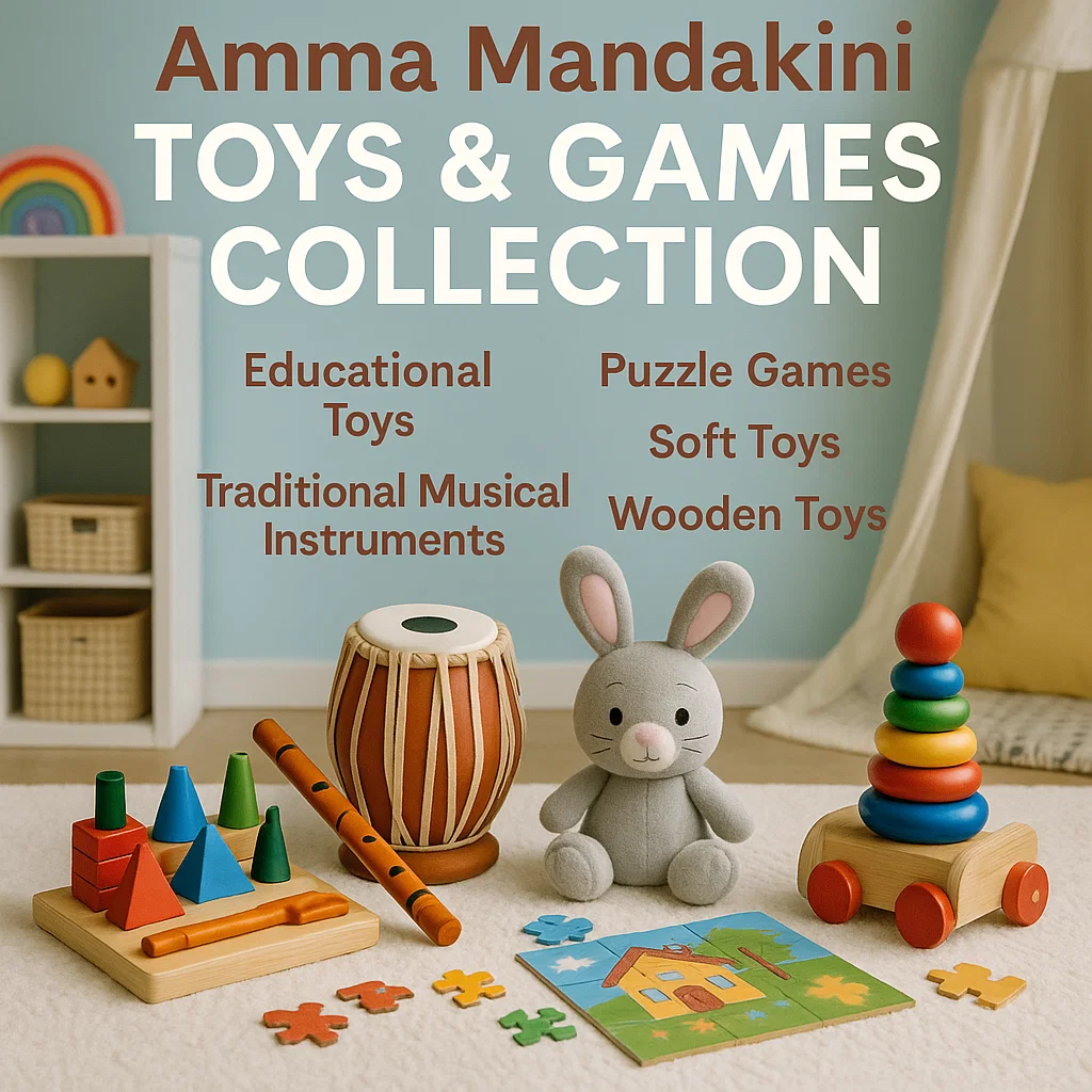 Explore Amma Mandakini’s Collection of Toys That Foster Creativity and Learning