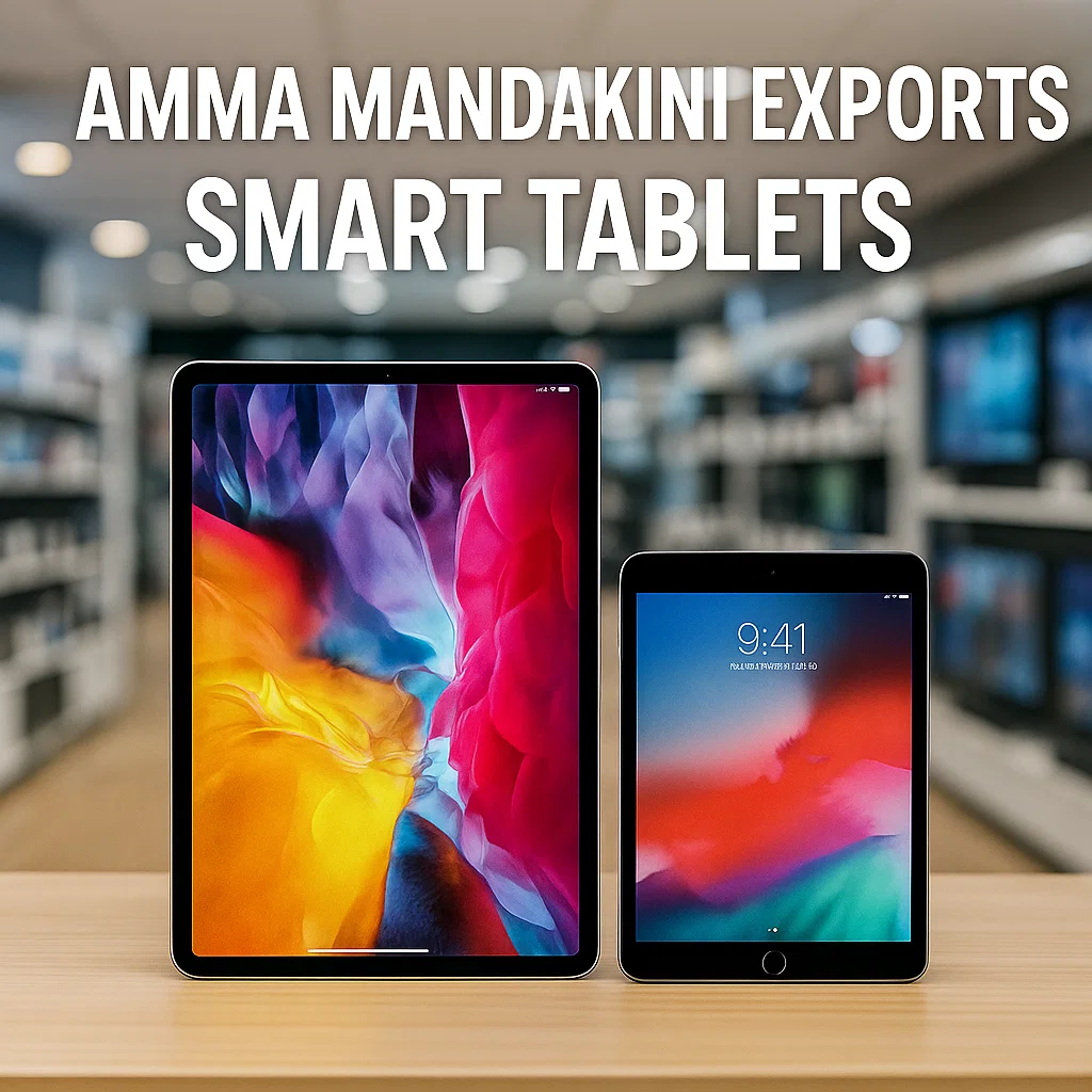 Experience High-Performance Technology with Smart Tablets – Export by Amma Mandakini™