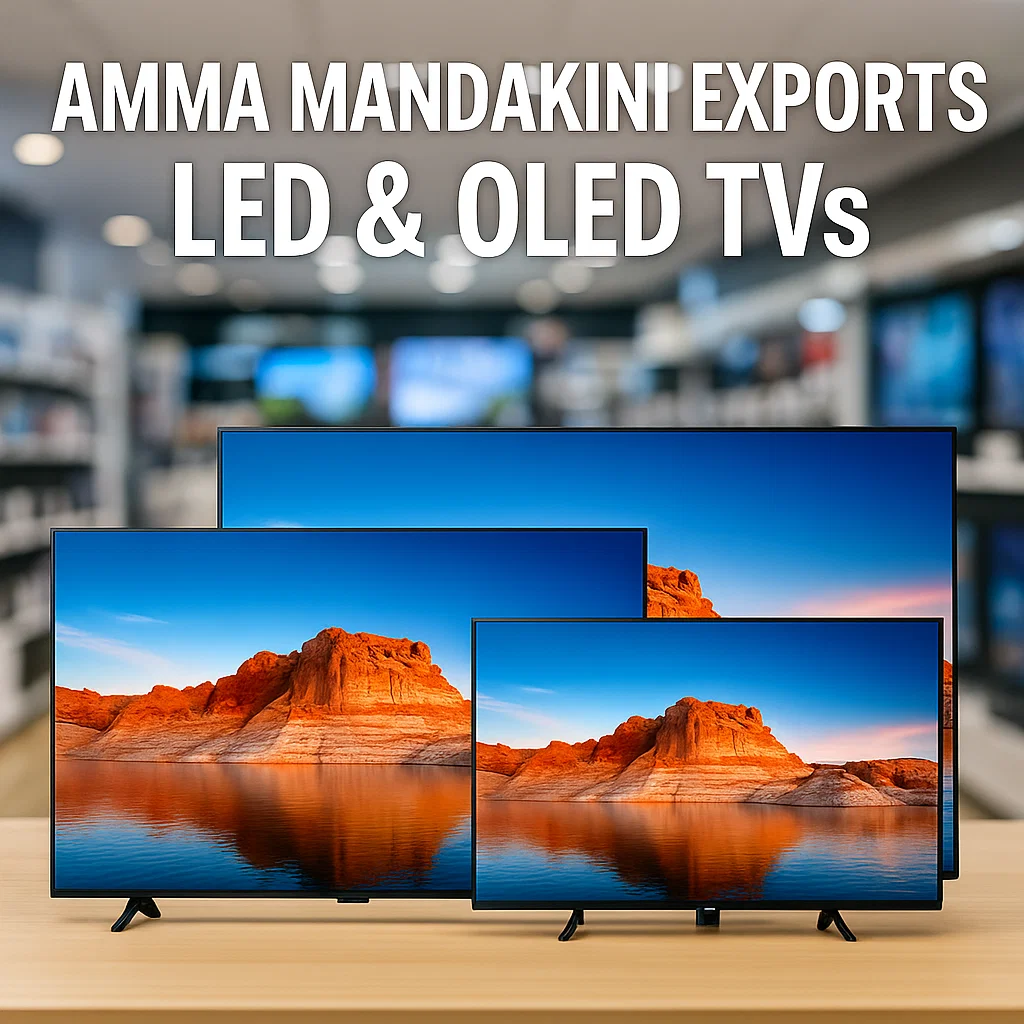 Experience 4K Clarity & HDR Quality with LED & OLED TVs – Export by Amma Mandakini™