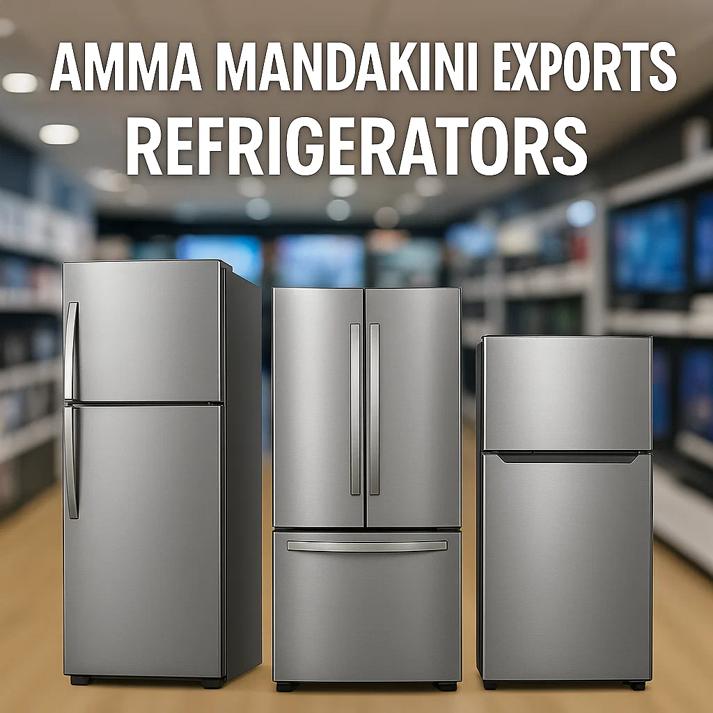 “Eco-Friendly, Energy-Saving Refrigerators Export by Amma Mandakini™ – A Kitchen Upgrade You Need!”