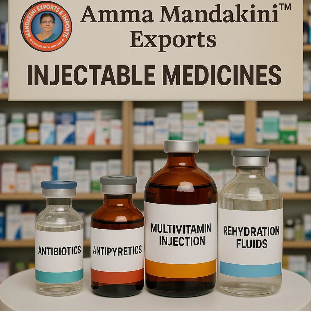 Veterinary Injectable Medicines for Livestock & Pets – Amma Mandakini™ Exports