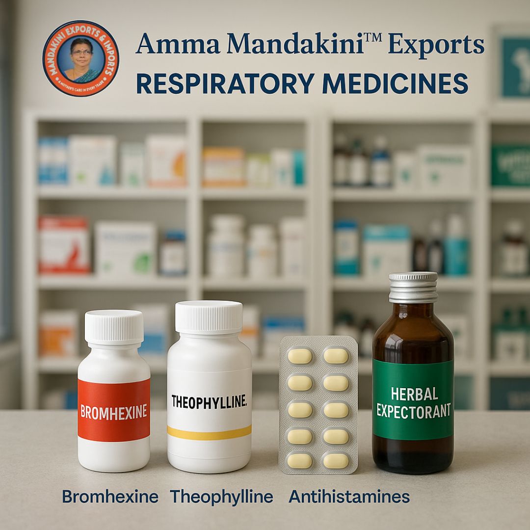 Global Veterinary Respiratory Medicine Supplier | Amma Mandakini™ Exports