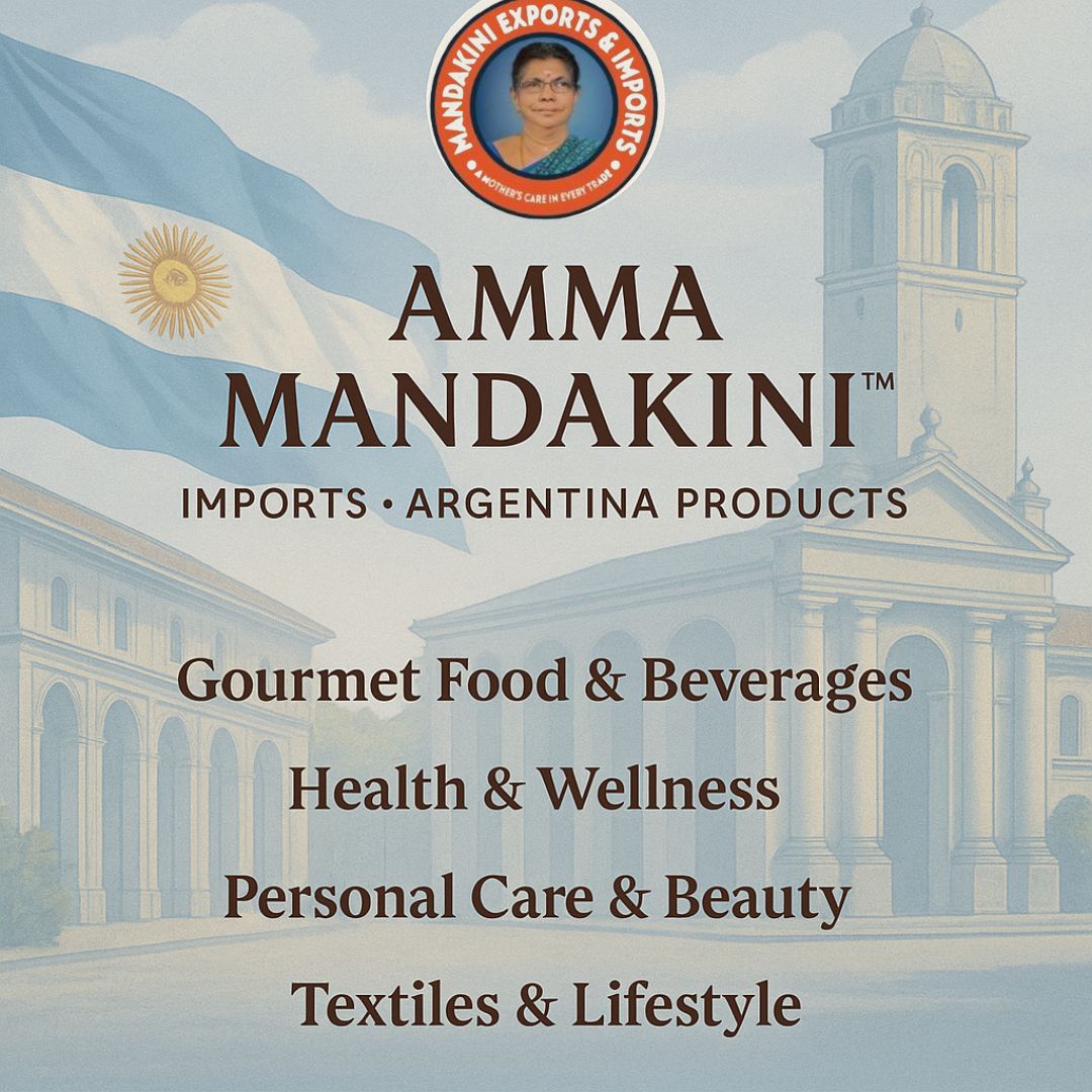 Amma Mandakini Imports Brings Argentina’s Finest Products to Indian Markets