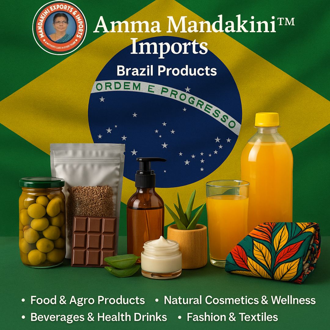 Amma Mandakini Imports Brings Brazil’s Best to Indian Markets