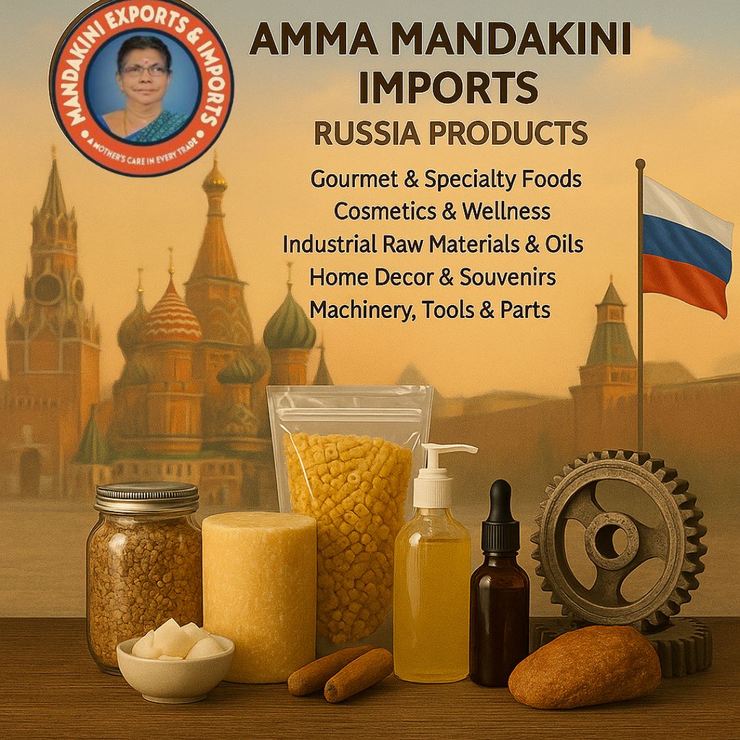 Explore Authentic Russian Products in India with Amma Mandakini Imports
