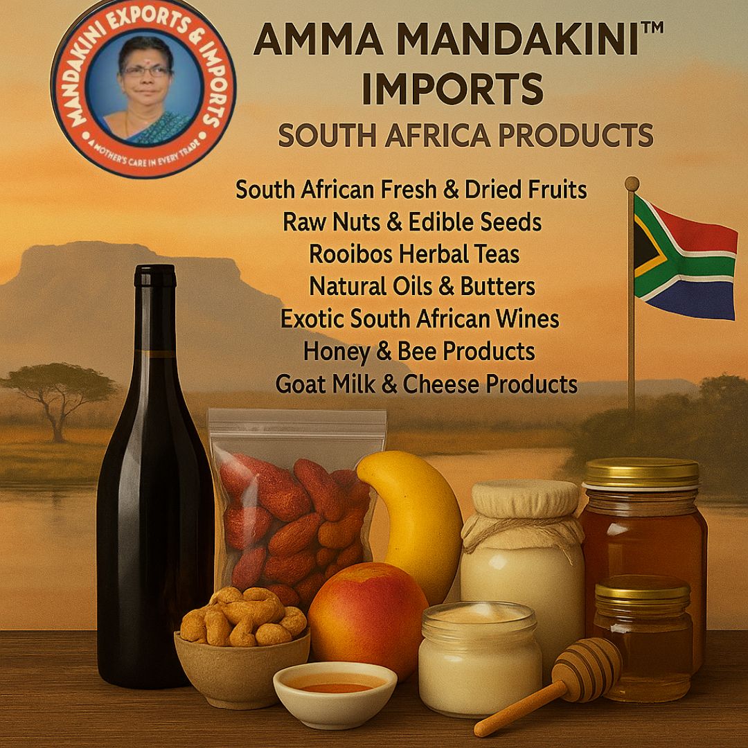 Bringing South Africa to India – Premium Imports by Amma Mandakini