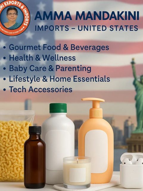 Shop Authentic USA Brands in India with Amma Mandakini Imports